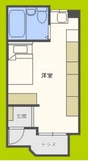 アヴァンセ天王寺【3階】の間取り