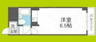 ミフネセントラルベア東三国【8階】の間取り