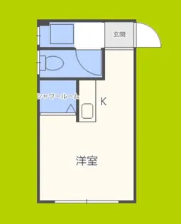 ヴィラナリー平野【4階】の間取り