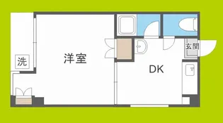 サンシャイン森之宮【5階】の間取り