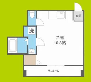 ヴィラナリー清水【3階】の間取り