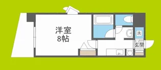 リアンジェ難波【2階】の間取り