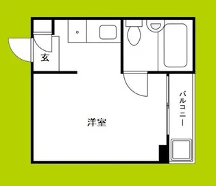 栄ビル二号棟【3階】の間取り