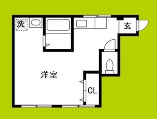 江口マンション【3階】の間取り