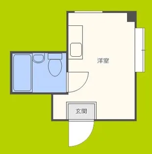 昭和グランドハイツ森之宮【6階】の間取り