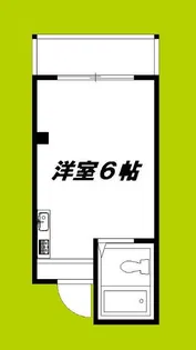 ラパンジール大国4【4階】の間取り