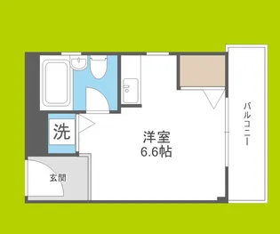 ヒラクハイツ【3階】の間取り