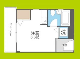 ヒラクハイツ【2階】の間取り