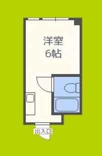 ラパンジール都島【4階】の間取り