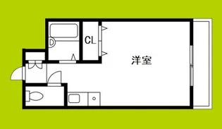 オーサムMK鶴橋【5階】の間取り