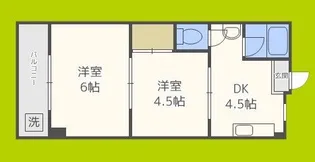 リアライズ北加賀屋【2階】の間取り