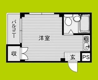 プレアール住之江公園III【5階】の間取り