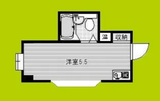 ジオナ野江【3階】の間取り