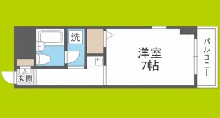 十三ホワイティ【1階】の間取り