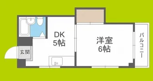 O'sRESIDENCE森之宮【1階】の間取り
