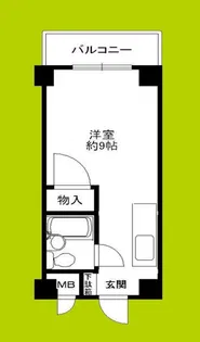ハイツサンシャイン【3階】の間取り