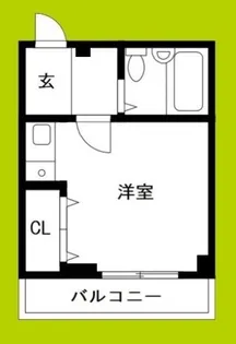 永田マンション【3階】の間取り