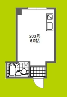 大宝 上本町ロイヤルハイツ【3階】の間取り