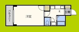 アムール上新庄【1階】の間取り