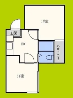 すばる一番館【1階】の間取り