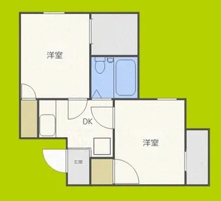 アメニティー新大阪5番館【3階】の間取り