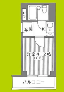ホワイトハウス3番館【4階】の間取り