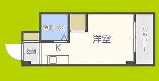 昭和グランドハイツ大淀【3階】の間取り