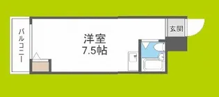 デイズハイツ朝潮橋【2階】の間取り