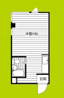 デイルーチェ上町EAST【7階】の間取り