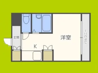インターナショナル関目【7階】の間取り