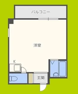 サクセス島之内【5階】の間取り