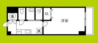 堺筋道頓堀グリーンコーポラス【3階】の間取り