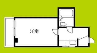 ハイツ材木町【3階】の間取り