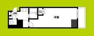 アバンダンス天神橋【6階】の間取り