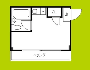 プレアール駒川【3階】の間取り