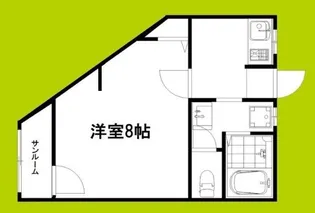 ヴィラナリー港晴【4階】の間取り