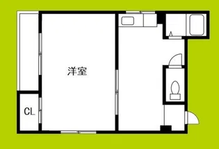 KEEP港晴【4階】の間取り