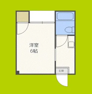 グランドムール北田辺【4階】の間取り