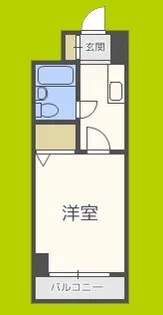 ノルデンハイム北【6階】の間取り