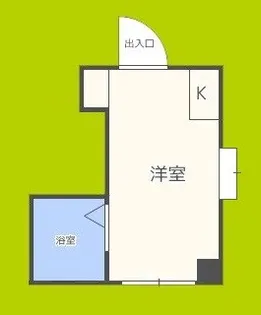 昭和グランドハイツ下寺【4階】の間取り