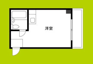 エクラ今里駅前【5階】の間取り
