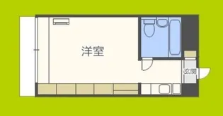 メネダス【3階】の間取り