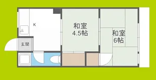 メゾン天下茶屋【2階】の間取り