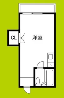 ヒカリマンション【3階】の間取り
