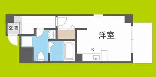セレブコート日本橋【4階】の間取り