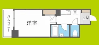 エスリード本町【2階】の間取り