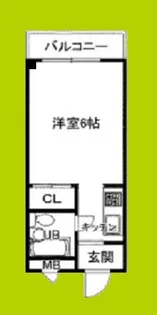 柚樹ハウス【4階】の間取り