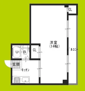 アーバンプラザ【5階】の間取り