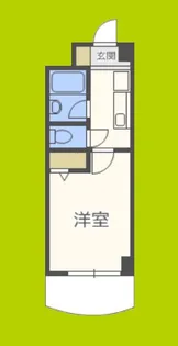 ノルデンハイムリバーサイド天神橋【2階】の間取り