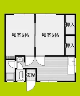 中島文化【1階】の間取り